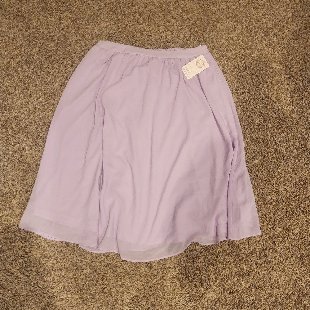 NeeSee's Dresses Lavender Chiffon Skirt